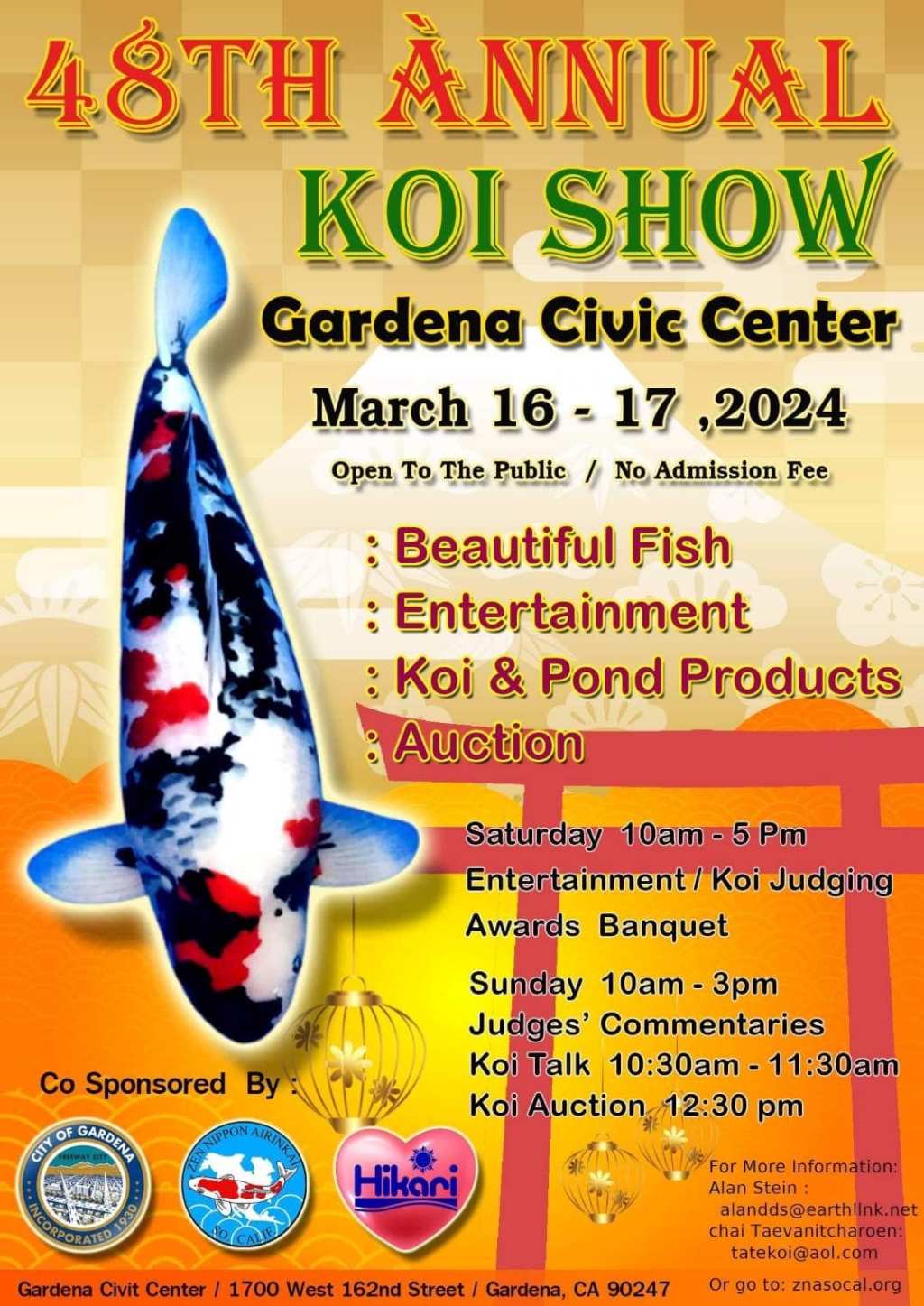 ZNA SoCal 48th Annual Koi&nbsp;Show