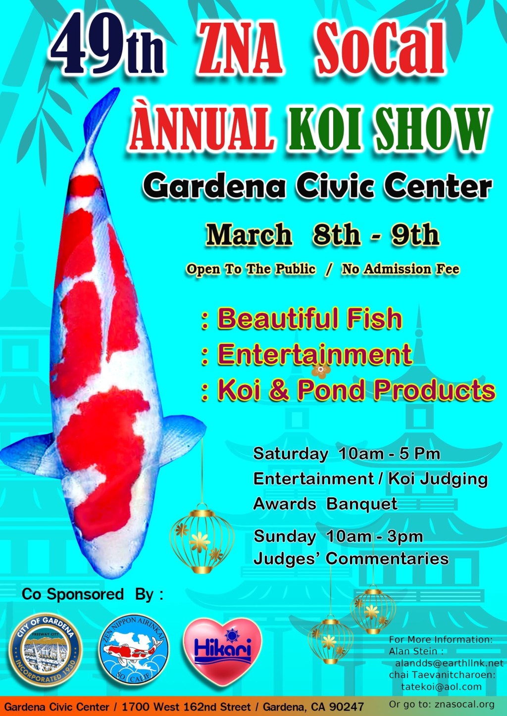 ZNA SoCal 49th Annual Koi&nbsp;Show